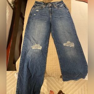 Never Worn Wild Fable Blue Distressed Boyfriend Jeans